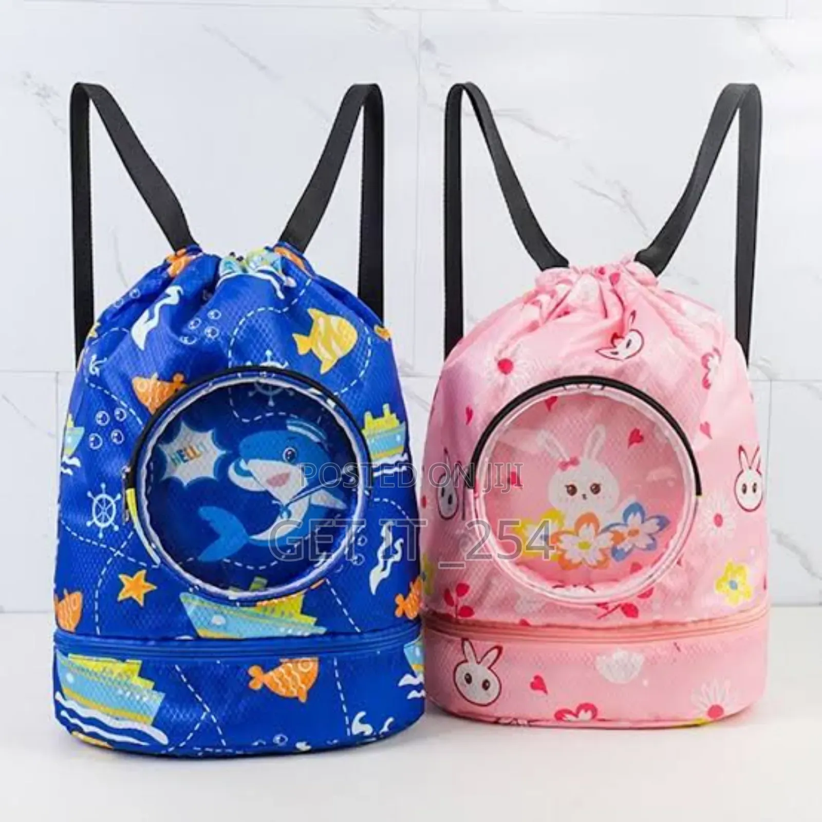 *Cartoon Drawstring Waterproof Swimming Bag/Toys Bag*