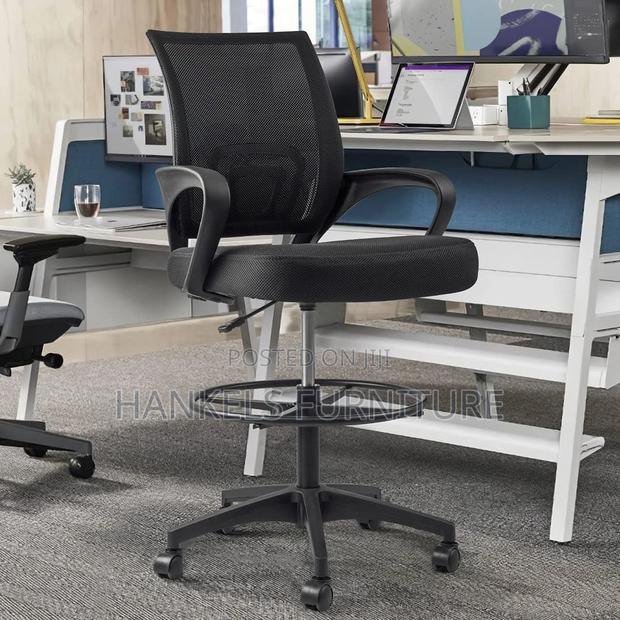 Ergonomic Mesh Cashier Chair - main view