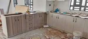 Morden Kitchen Cabinets Will Darkwall Nut MDF
