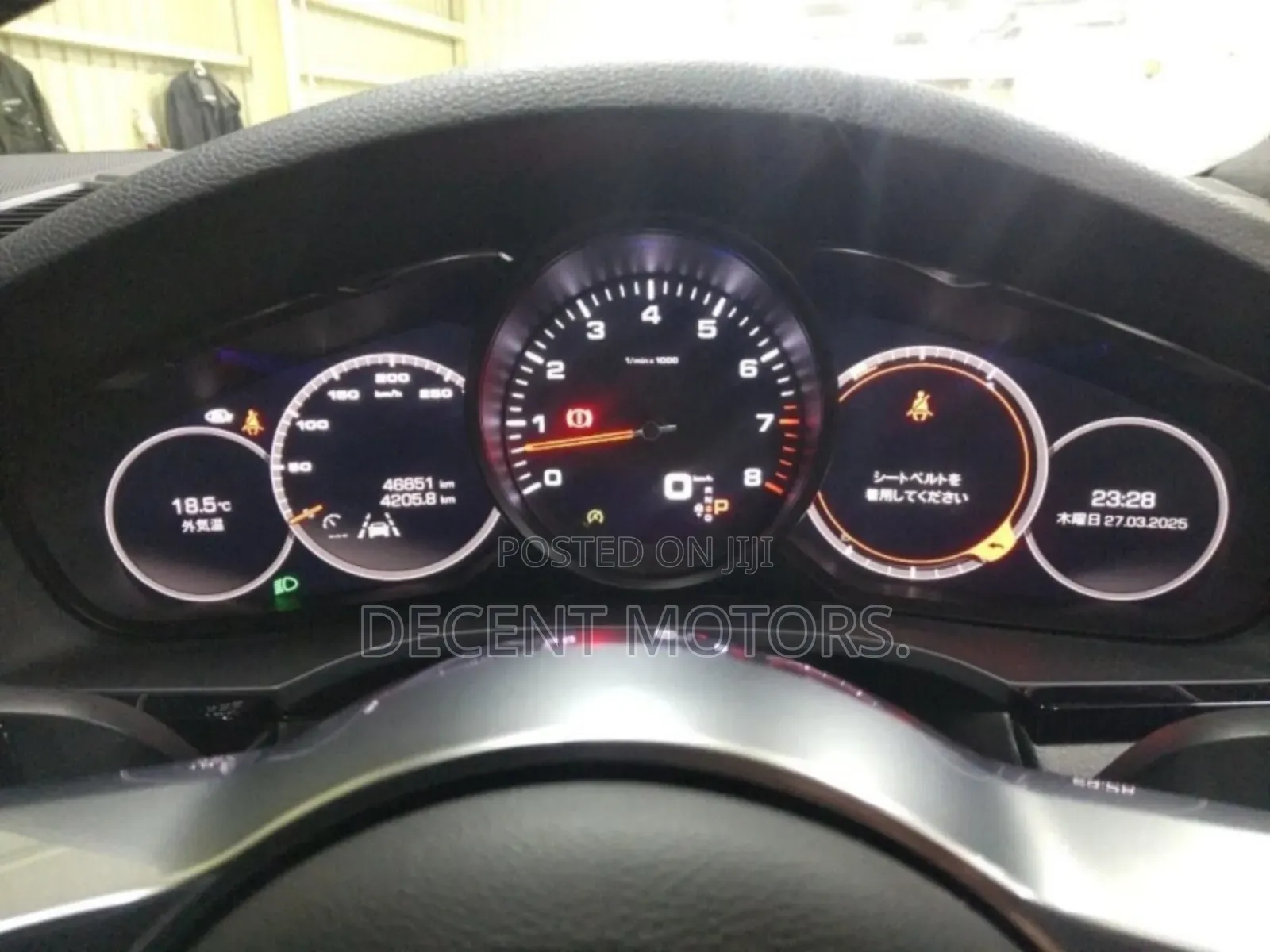 Porsche Cayenne Base AWD 2018 Black