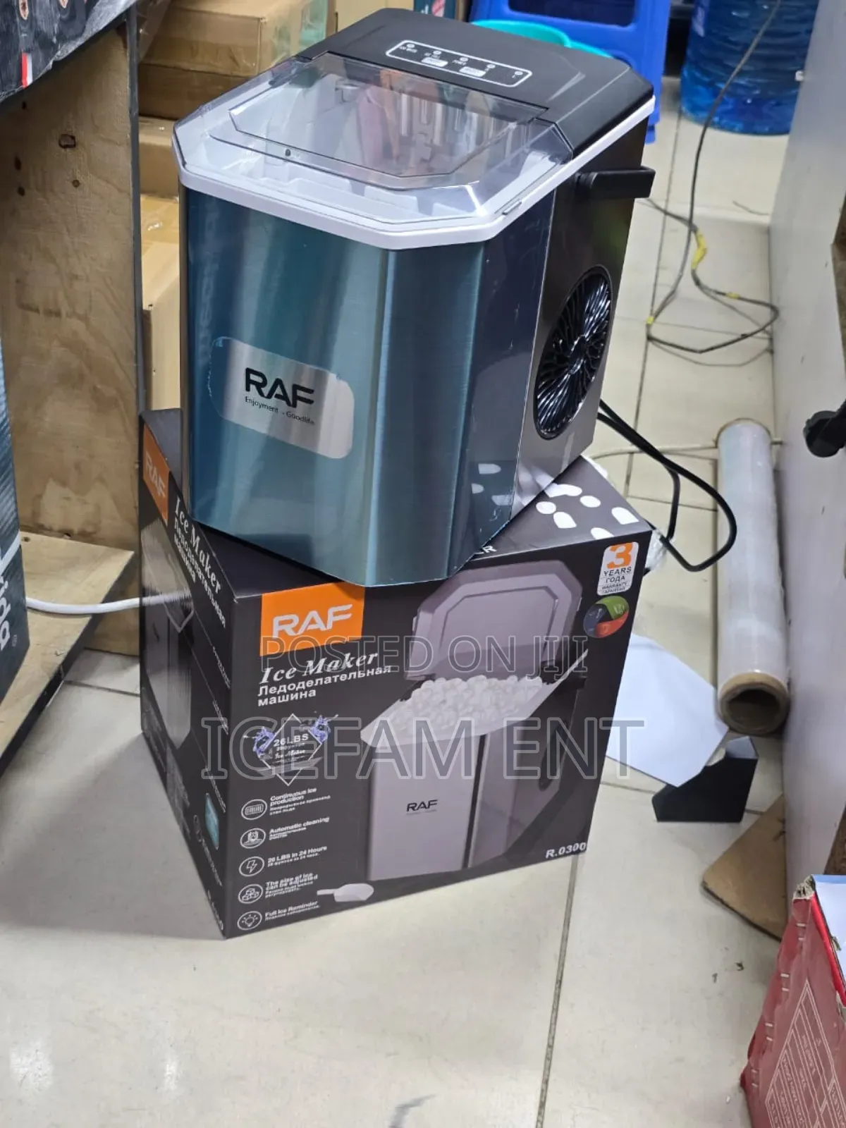Raf Ice Maker Machine/12kgs Ice Maker