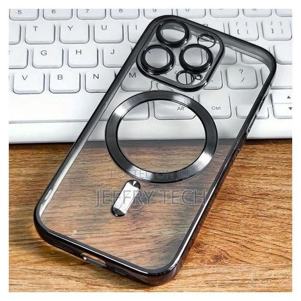 Apple iPhone 12 Pro Cover Clear Luxury Case Magsafe, Case - main view