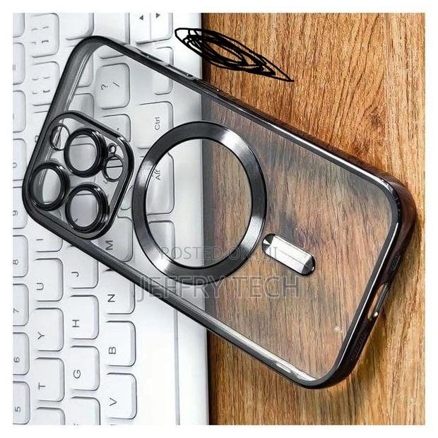 Apple iPhone 12 Pro Cover Clear Luxury Case Magsafe, Case - thumbnail 2