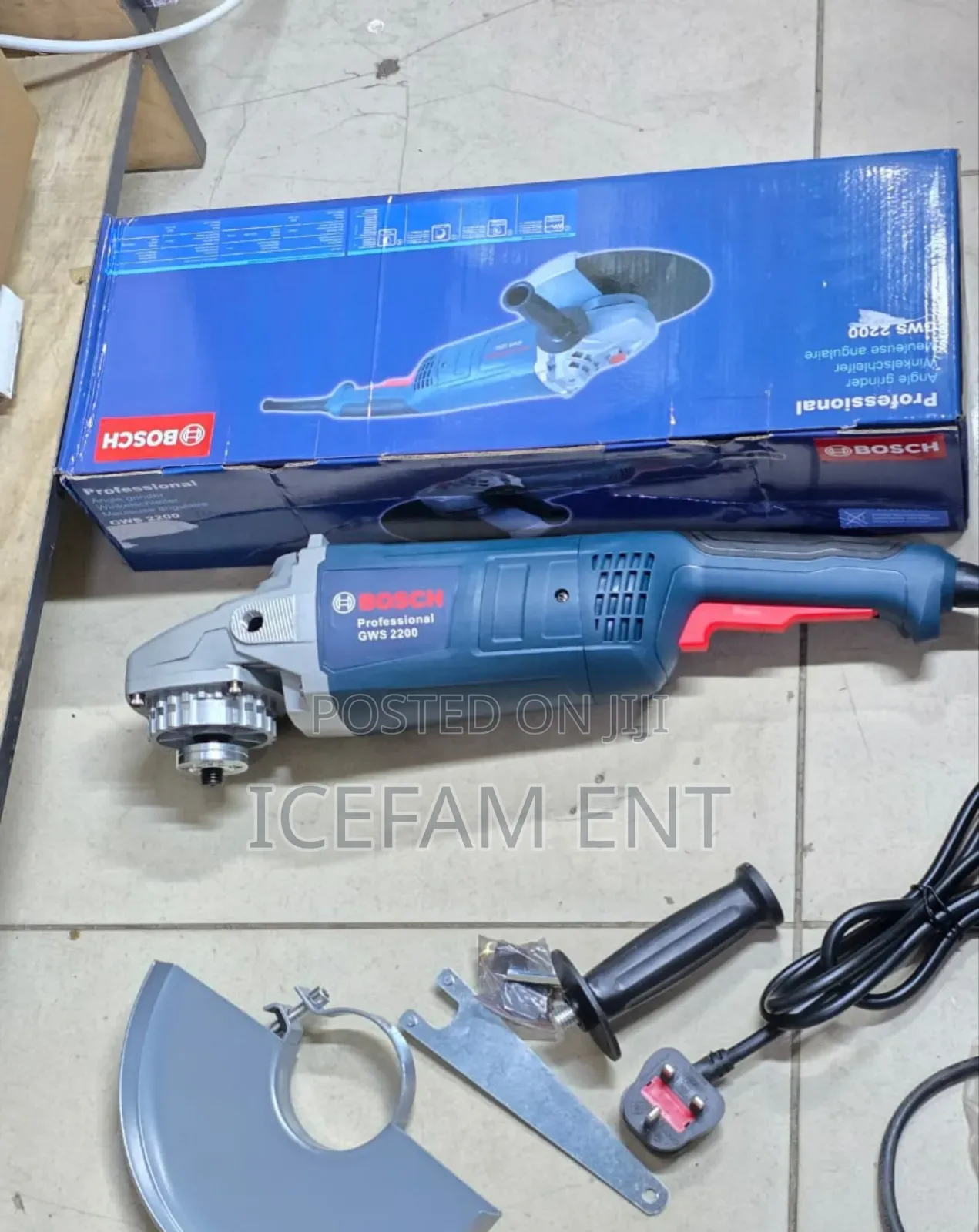 Bosch Electric Grinder/9" Corded Angle Grinder Gws2200