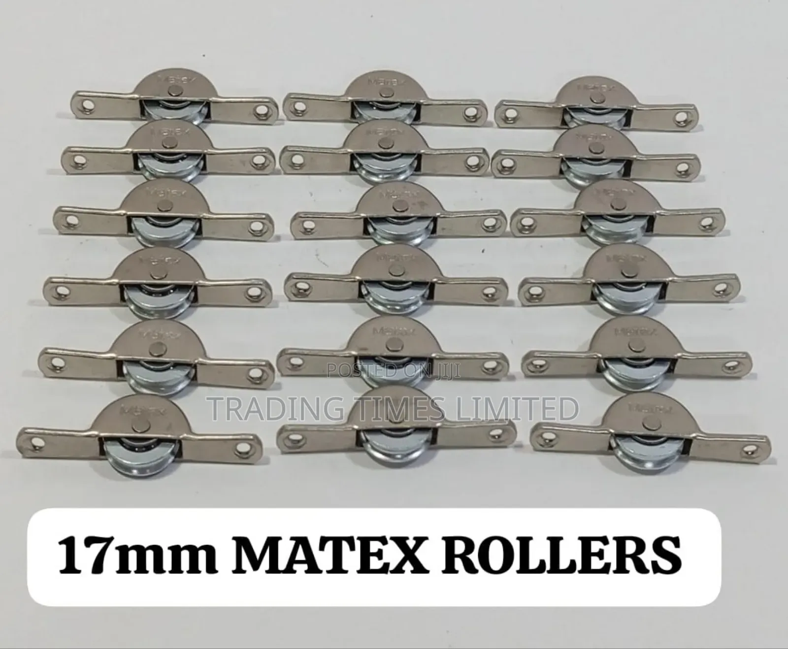 17 Mm Groved Martex Sliding Door / Window Roller