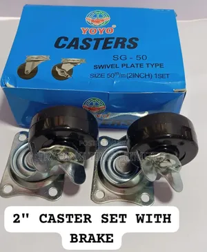 Castor Wheel With Brake 2 Inch Set of 4 PCS