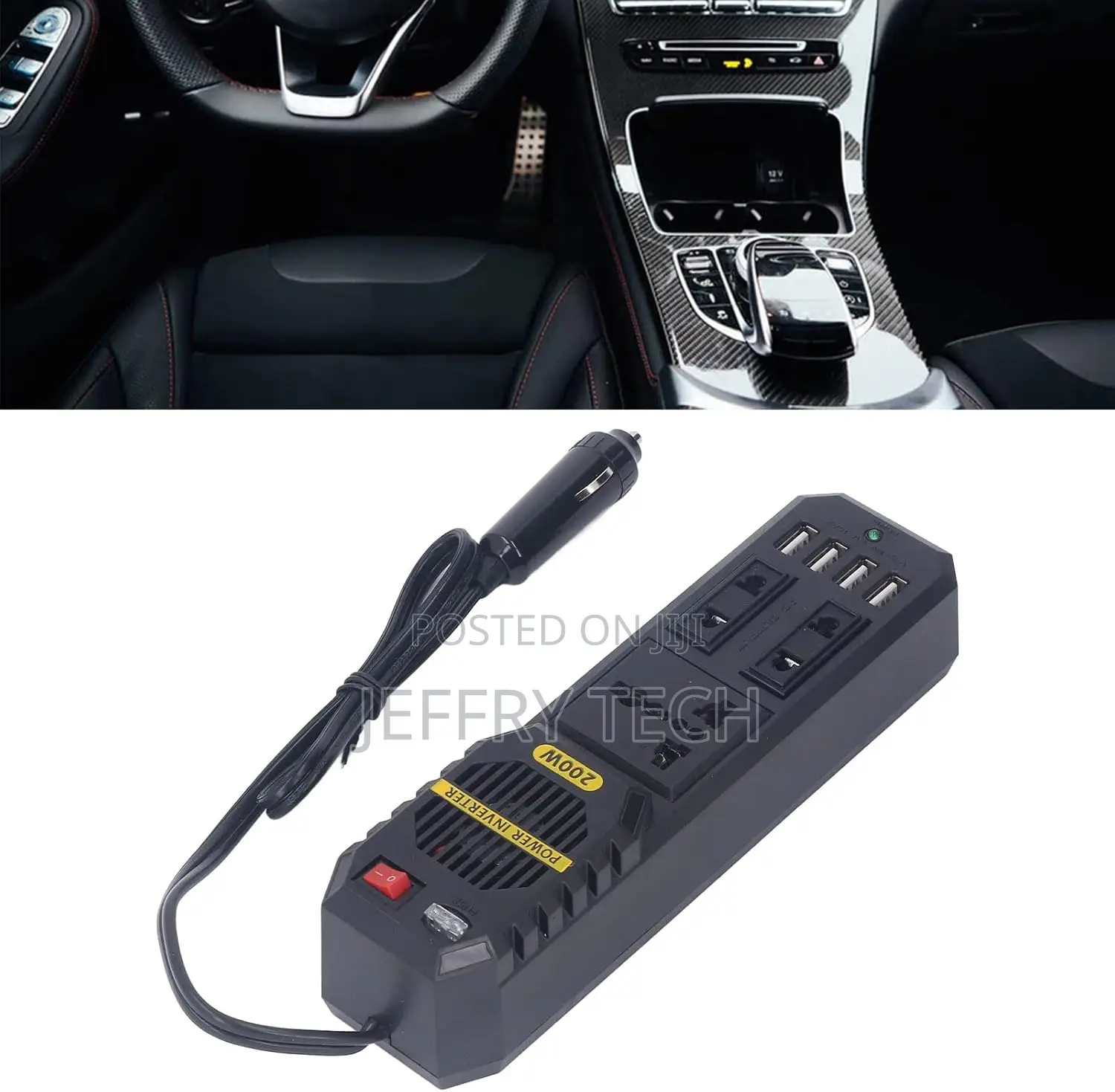 200w Car Power Inverter 12v to 220v Car Power Inverter Multi