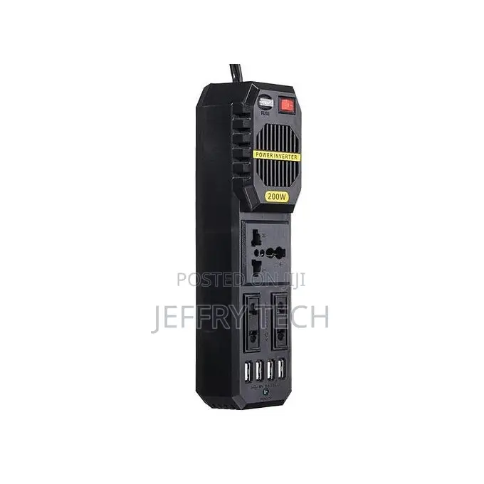 200w Car Power Inverter Dc 12v to 220v Ac Converter 5v 3.1a