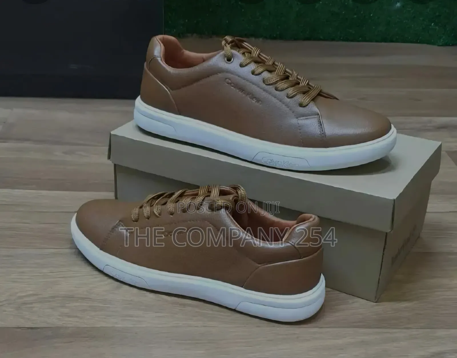 Quality Leather Smart Casual Calvin Klein Original Shoes