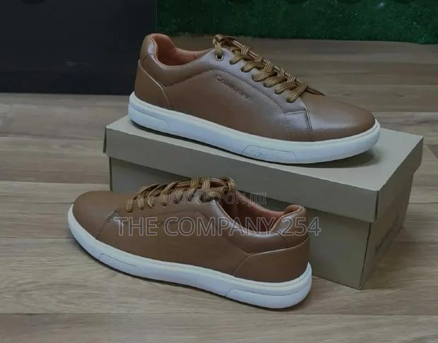Quality Leather Smart Casual Calvin Klein Original Shoes - thumbnail 3