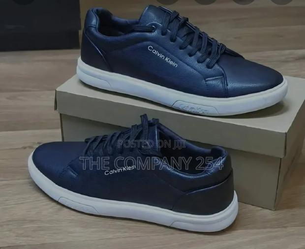 Quality Leather Smart Casual Calvin Klein Original Shoes - thumbnail 4