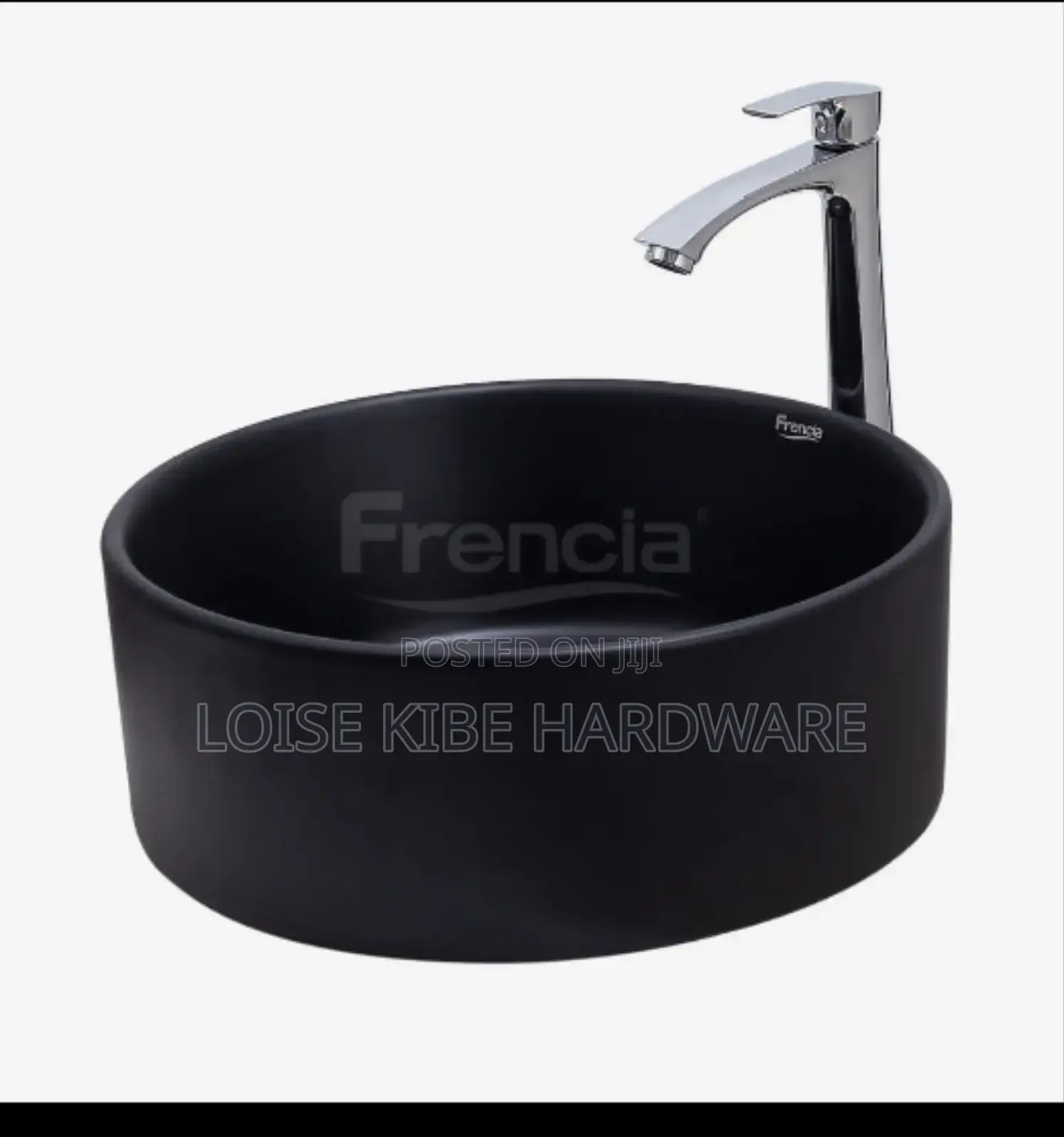 Round Black Table Top Available
