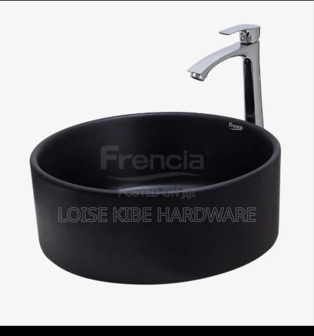 Round Black Table Top Available