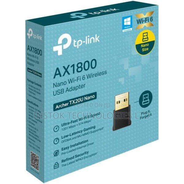 Tp-Link Archer Tx20u Nano Ax1800 Wi-Fi 6 Wirelessusb Adapter - thumbnail 2