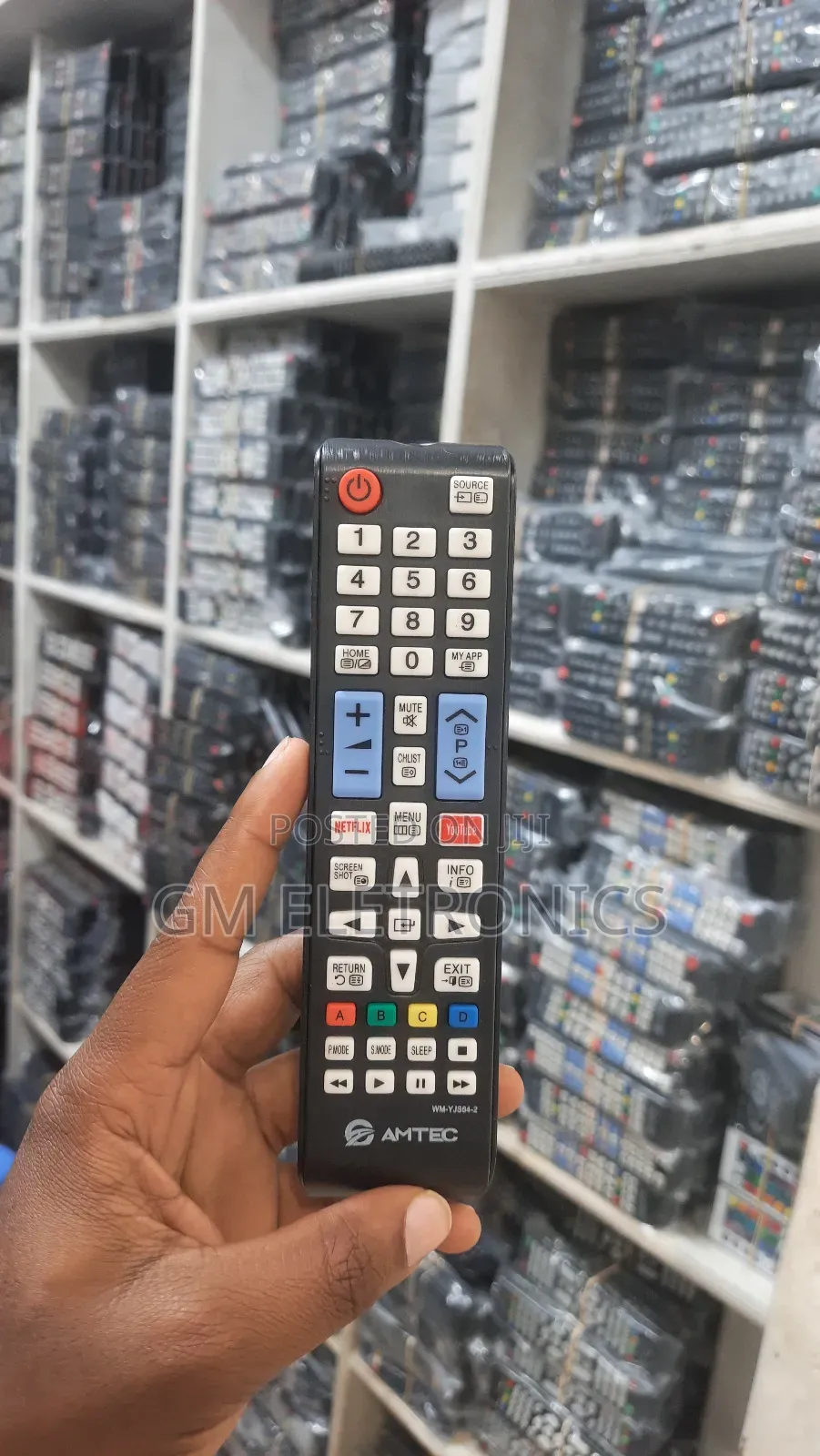 High Quality Amtec Smart Tv Replacement Remote Control.
