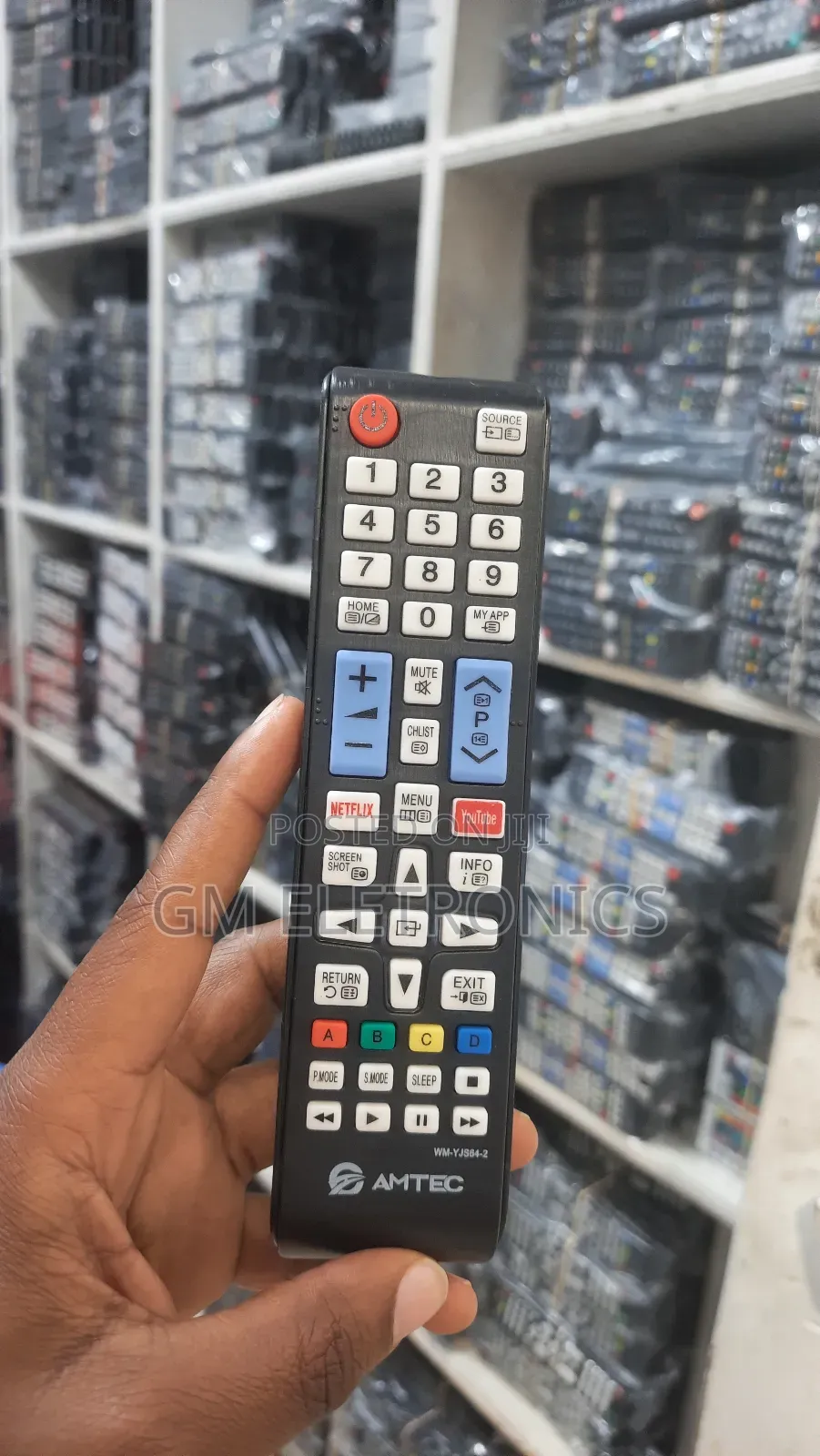 High Quality Amtec Smart Tv Replacement Remote Control.