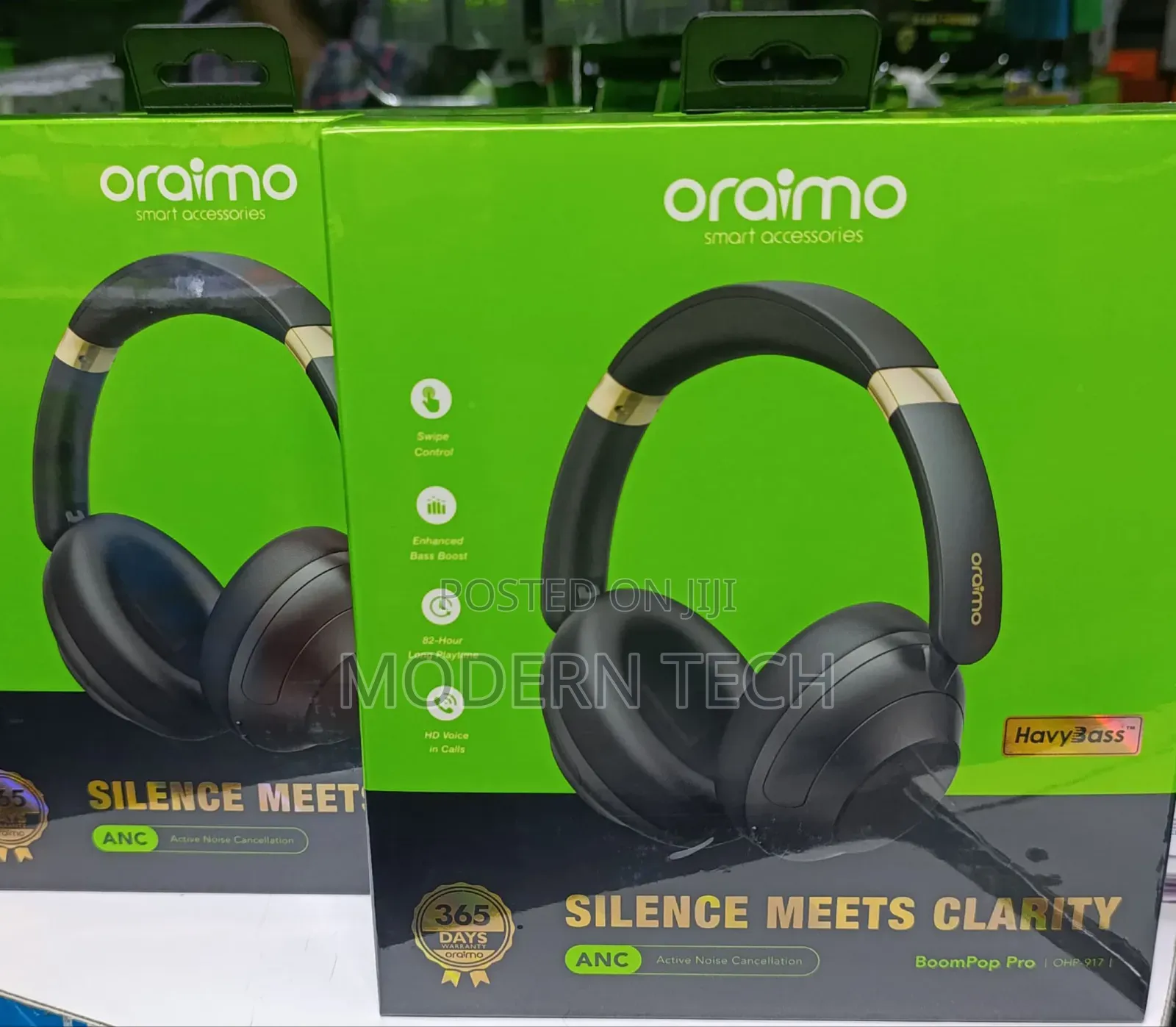 Oraimo Boompop Pro Anc Headphones