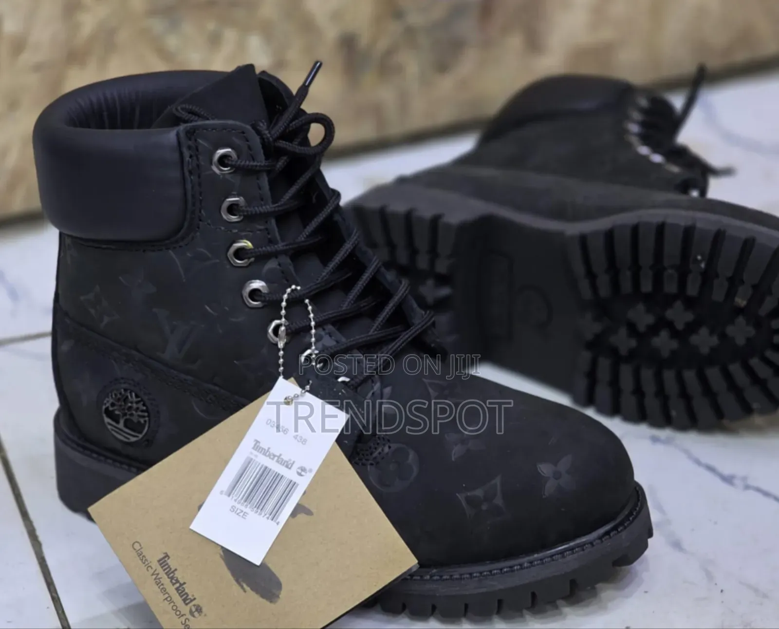 Timber Louis Vuitton Black Sizes 40-45