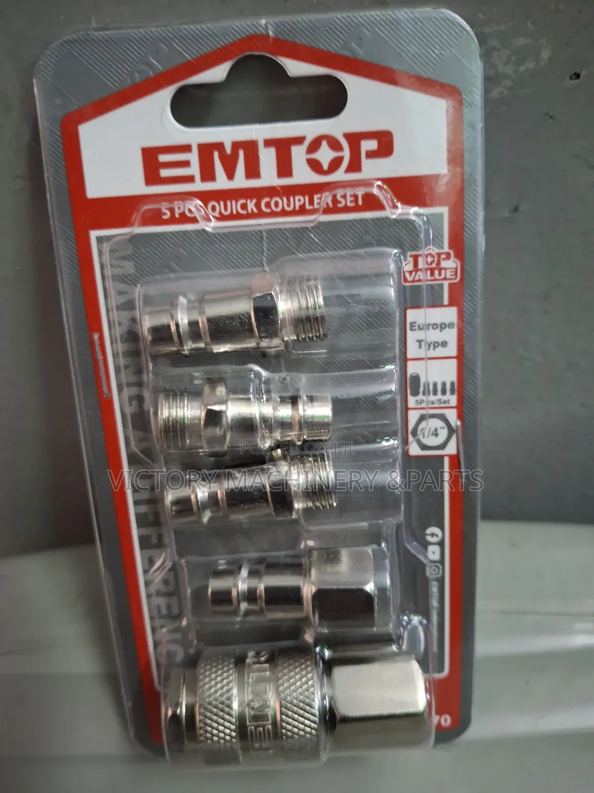 5pcs Quick Coupler Set Female Thread 1/4