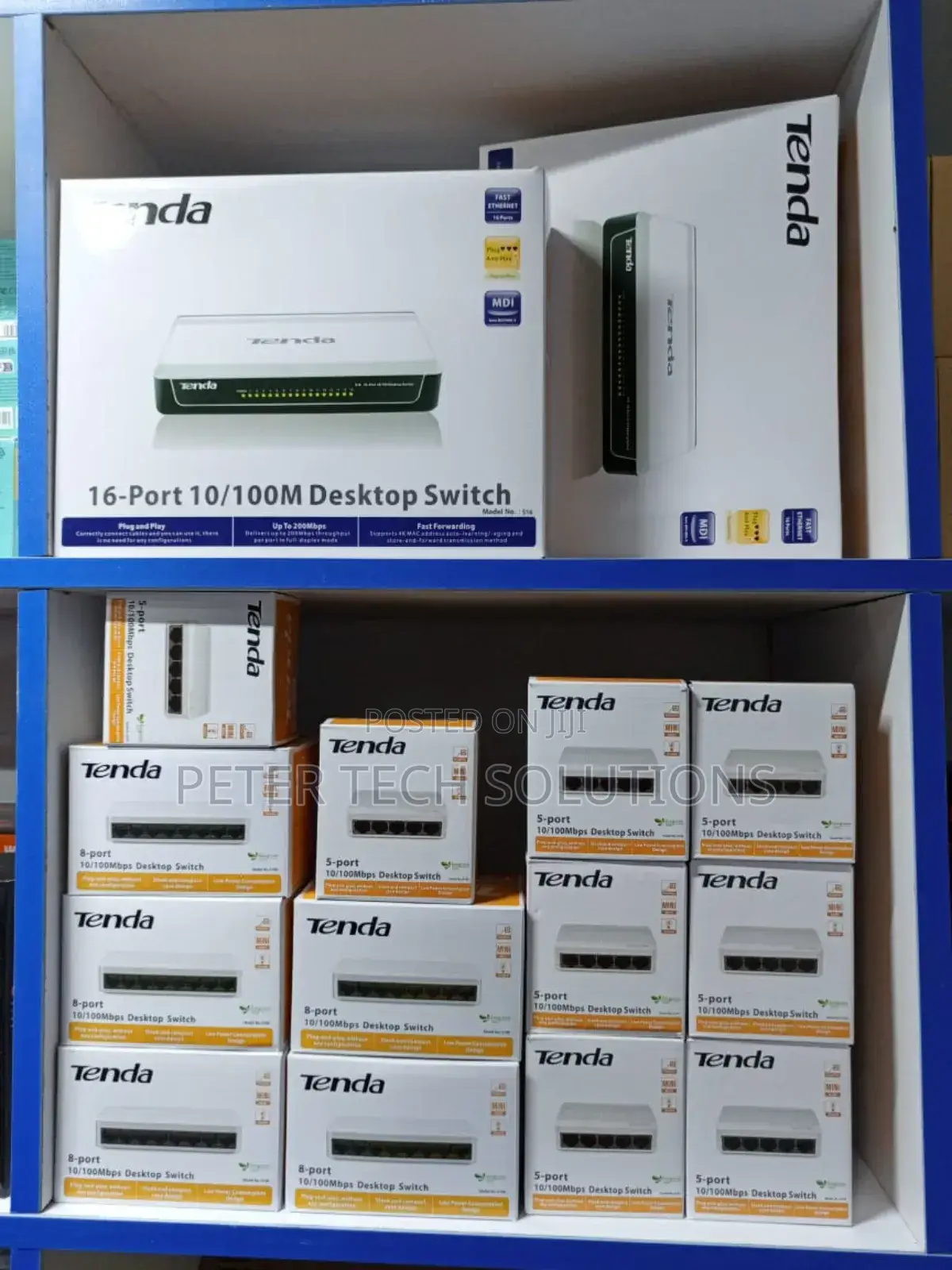 Tenda 16 Port 10/100 Fast Desktop Switch