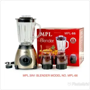 3 in 1 Metallic Base Blender