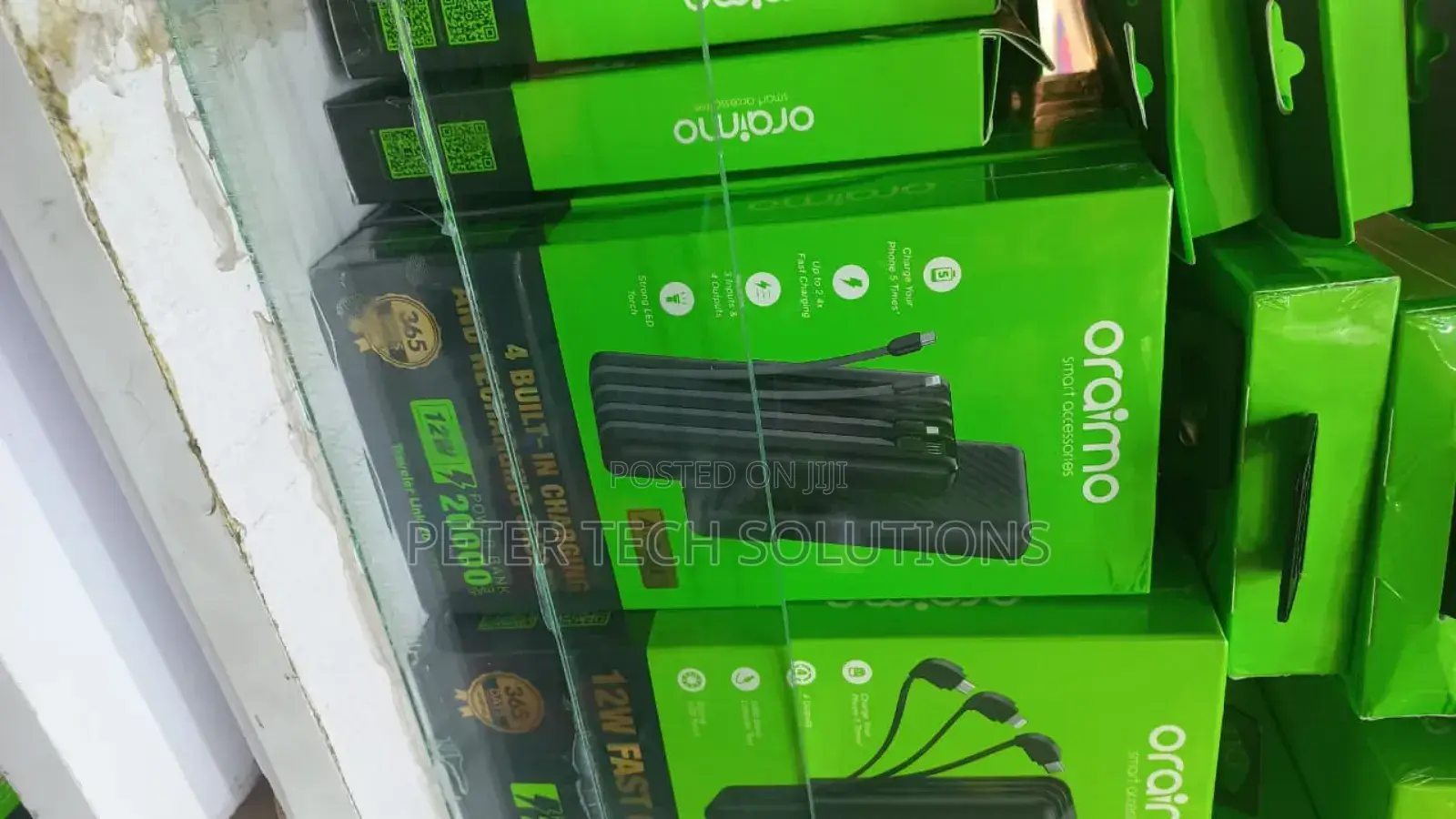 Oraimo Toast 10 Byte Led Display 10000mah Powerbank Dual