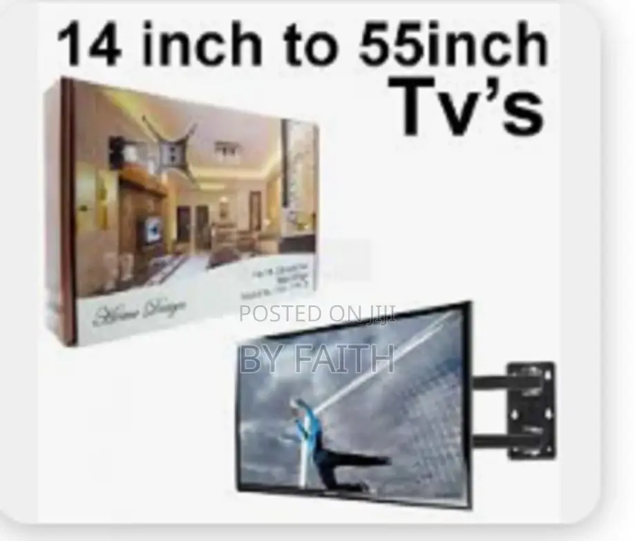 Wall Mount Bracket Swivel for 14''-55'' Inch Maximum : 50 Kg
