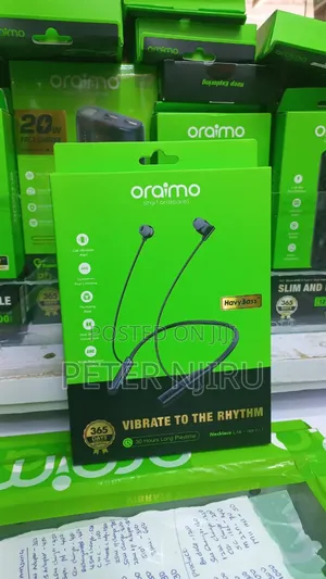 Oraimo Necklace Lite Neckband Wireless Earphone – 30h