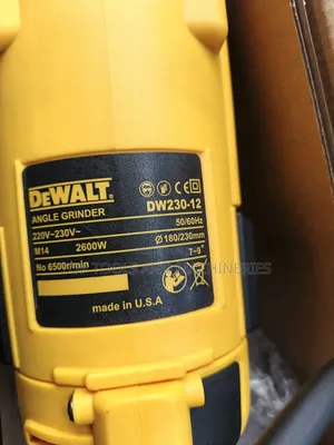 Dewalt 9-Inch Heavy-Duty Electric Angle Grinder (2600 Watts)