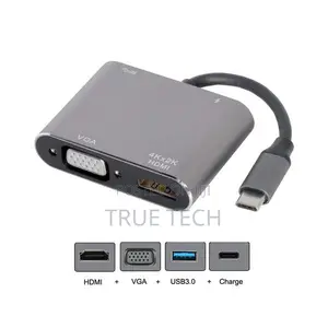 Type-C to Hd Multimedia Interface Vga Usb3.0 Usb-C Docking
