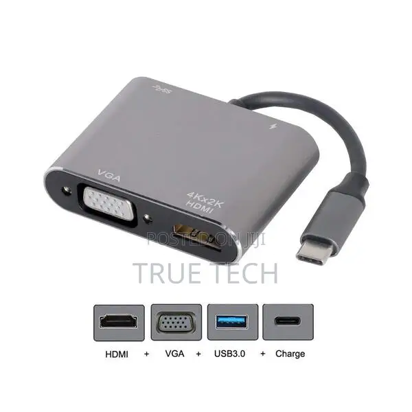 Type-C to Hd Multimedia Interface Vga Usb3.0 Usb-C Docking