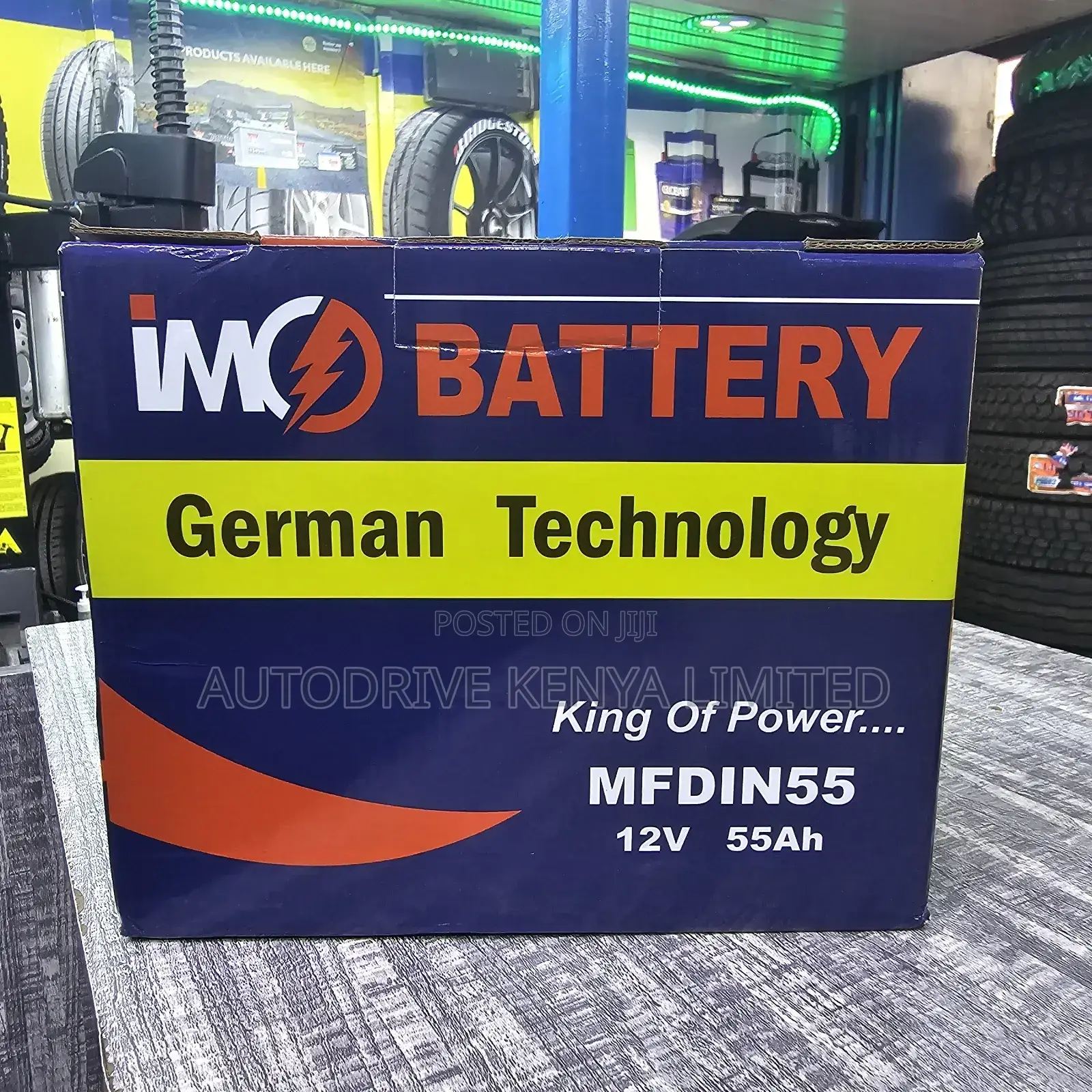 Din55 Imo German Technology Battery