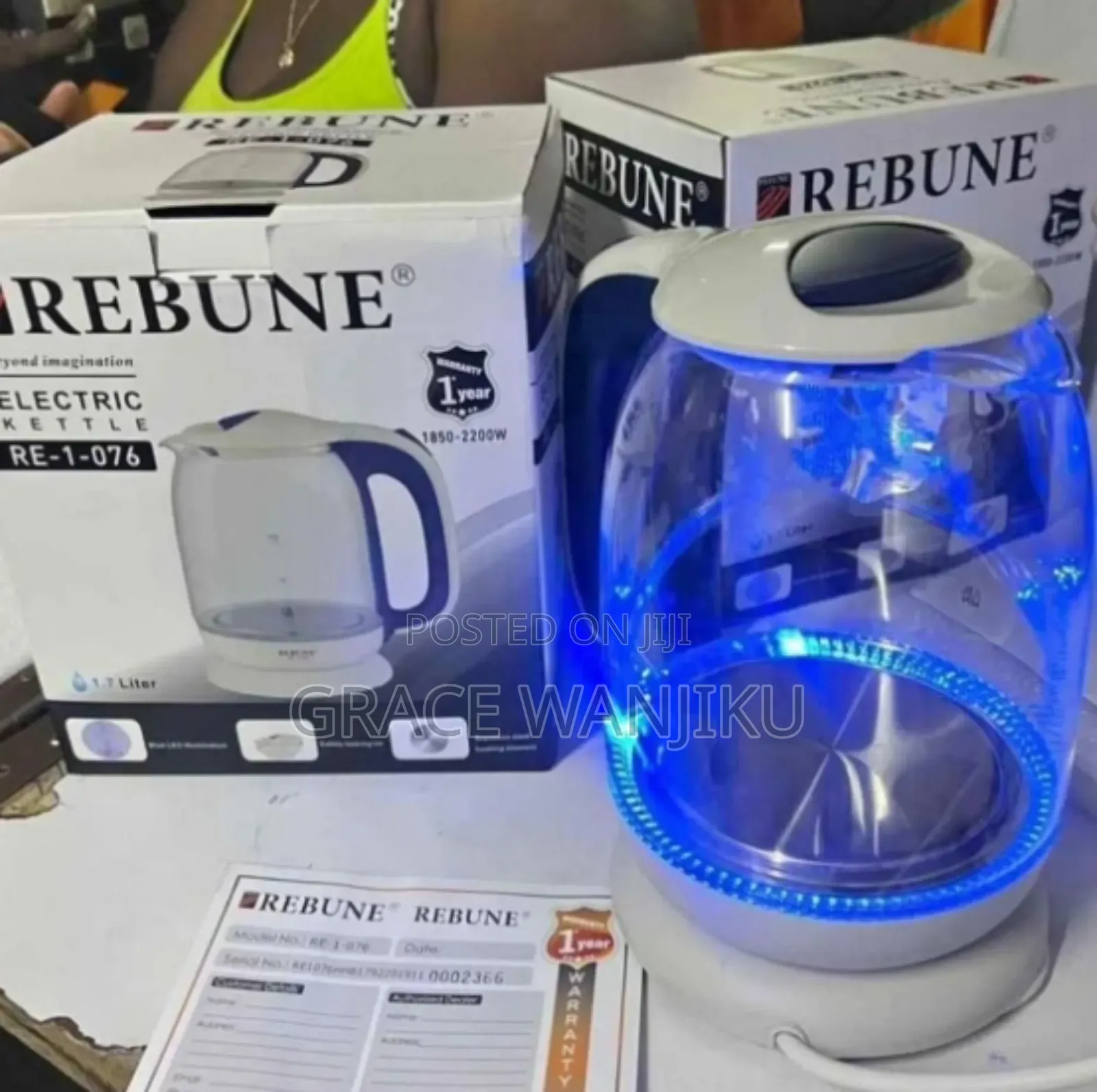 Rebune Illuminiting Kettle