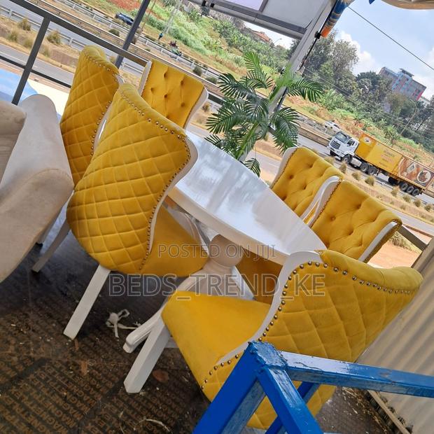 6 Seater Dining Set Design