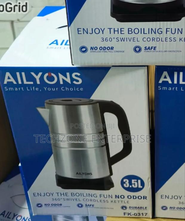 3.5 Litres Ailyons Electric Kettle Safety Lock ;