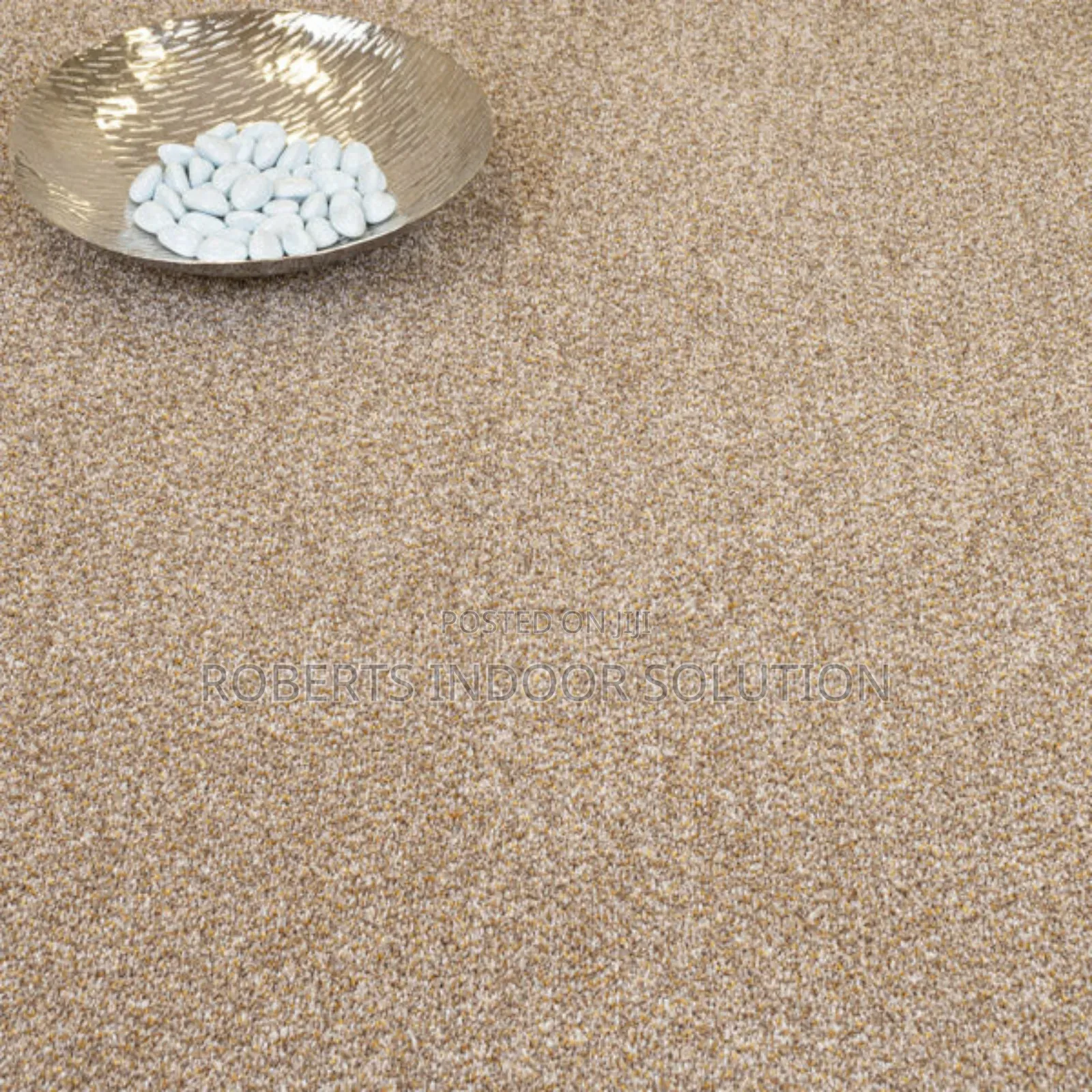 Beige Delta 4mm Carpet - Stylish, Durable Easy to Maintain