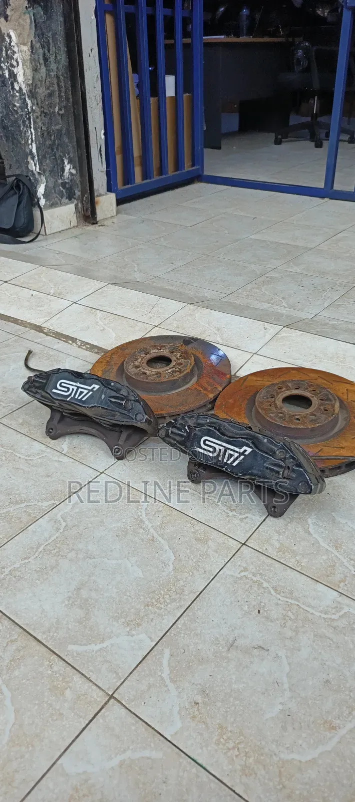 Front Subaru Brembo Brakes