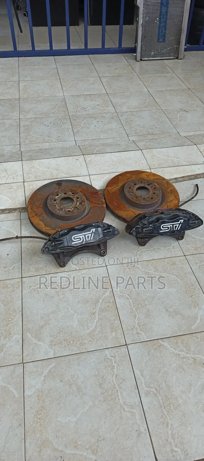 Front Subaru Brembo Brakes