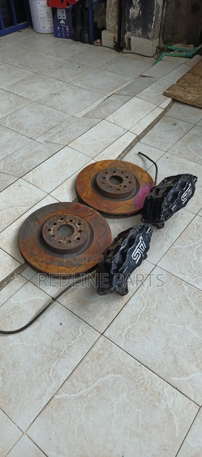 Front Subaru Brembo Brakes