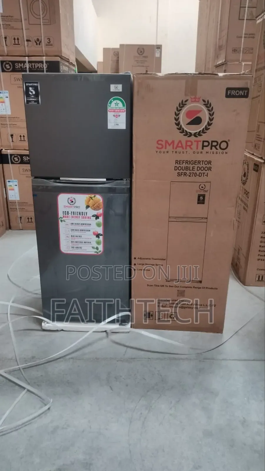 212 Litres No Frost Smart Pro Double Door Refrigerator