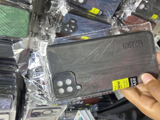 Star Samsung A12 Leather Case With Silicone Bumper - thumbnail 2