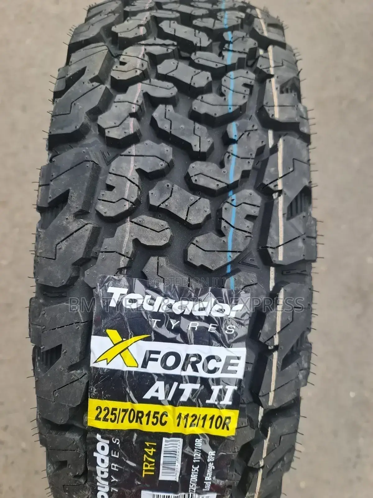 225 /70 R15 X-Force Tyres (All Terrrain)
