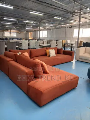 Dark Brown 7 Seater L Seater