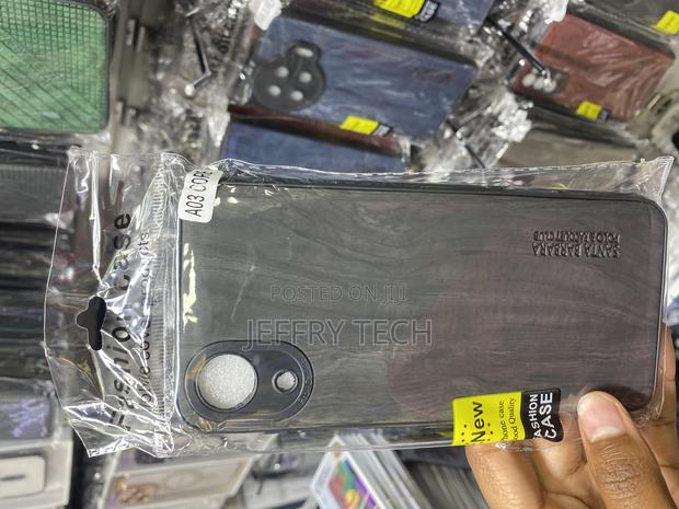 Sallo Samsung A03 Core Leather Case With Silicone Ends - main view