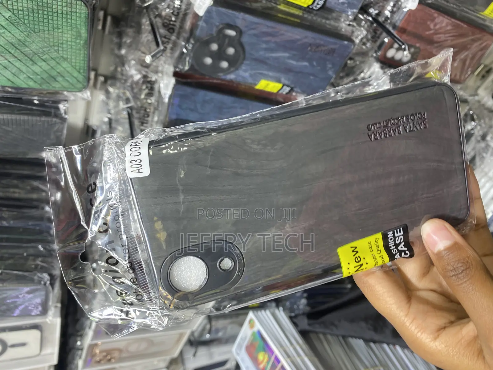 Sallo Samsung A03 Core Leather Case With Silicone Ends
