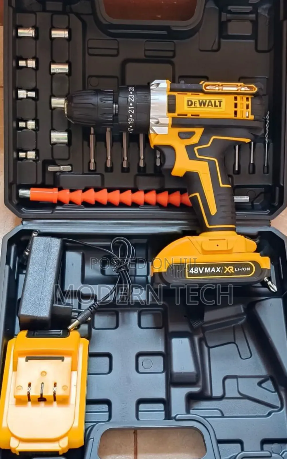 Powerful Dewalt Cordless Drill 48v