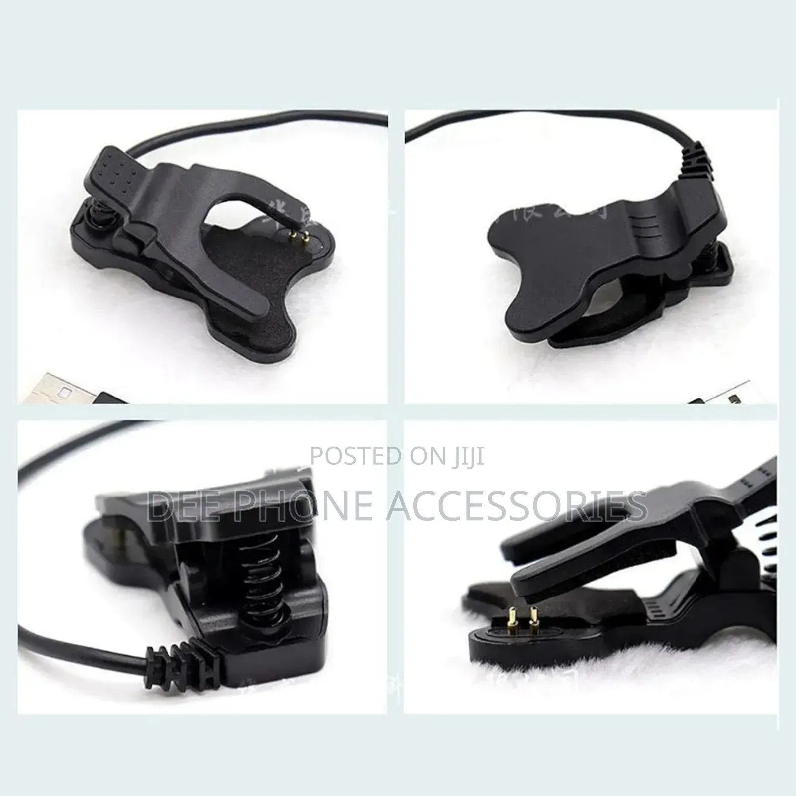 Clip 2pin 3mm Smart Watch Charger