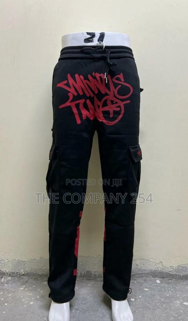 Quality Casual Heavy Side Pocket Cargo Minus Two Sweatpants