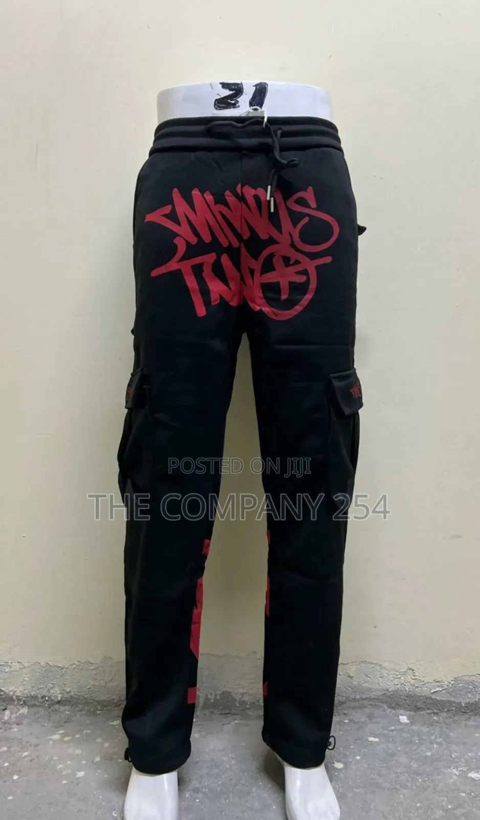 Quality Casual Heavy Side Pocket Cargo Minus Two Sweatpants