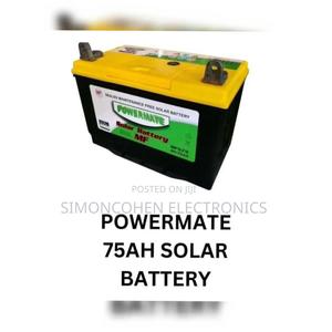 Sealed Maintenance Powermate 75ah Solar Battery - thumbnail 2